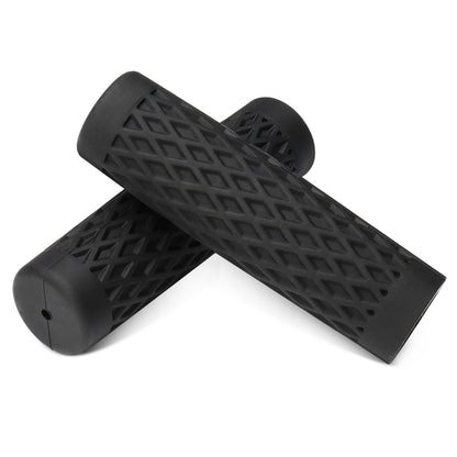Diamond Pattern Silicone Hand Grips Covers for Harley Models