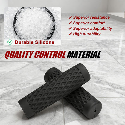 Diamond Pattern Silicone Hand Grips Covers for Harley Models