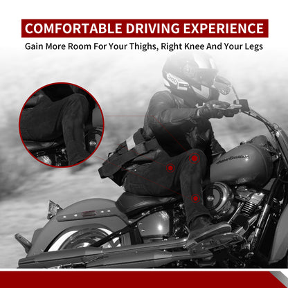 Driver Floorboard Relocation Brackets for Harley Softail 2000-2017
