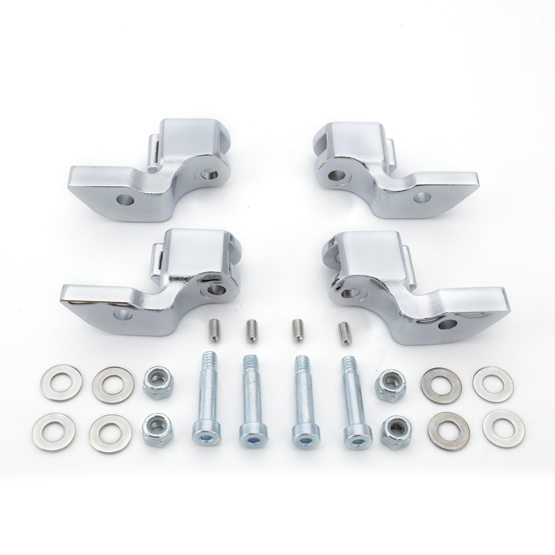 Driver Floorboard Relocation Brackets for Harley Softail 2000-2017