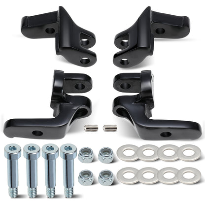 Driver Floorboard Relocation Brackets for Harley Touring 1997-2016