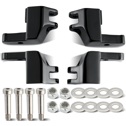 Driver Floorboard Relocation Brackets for Harley Touring 2017-2023