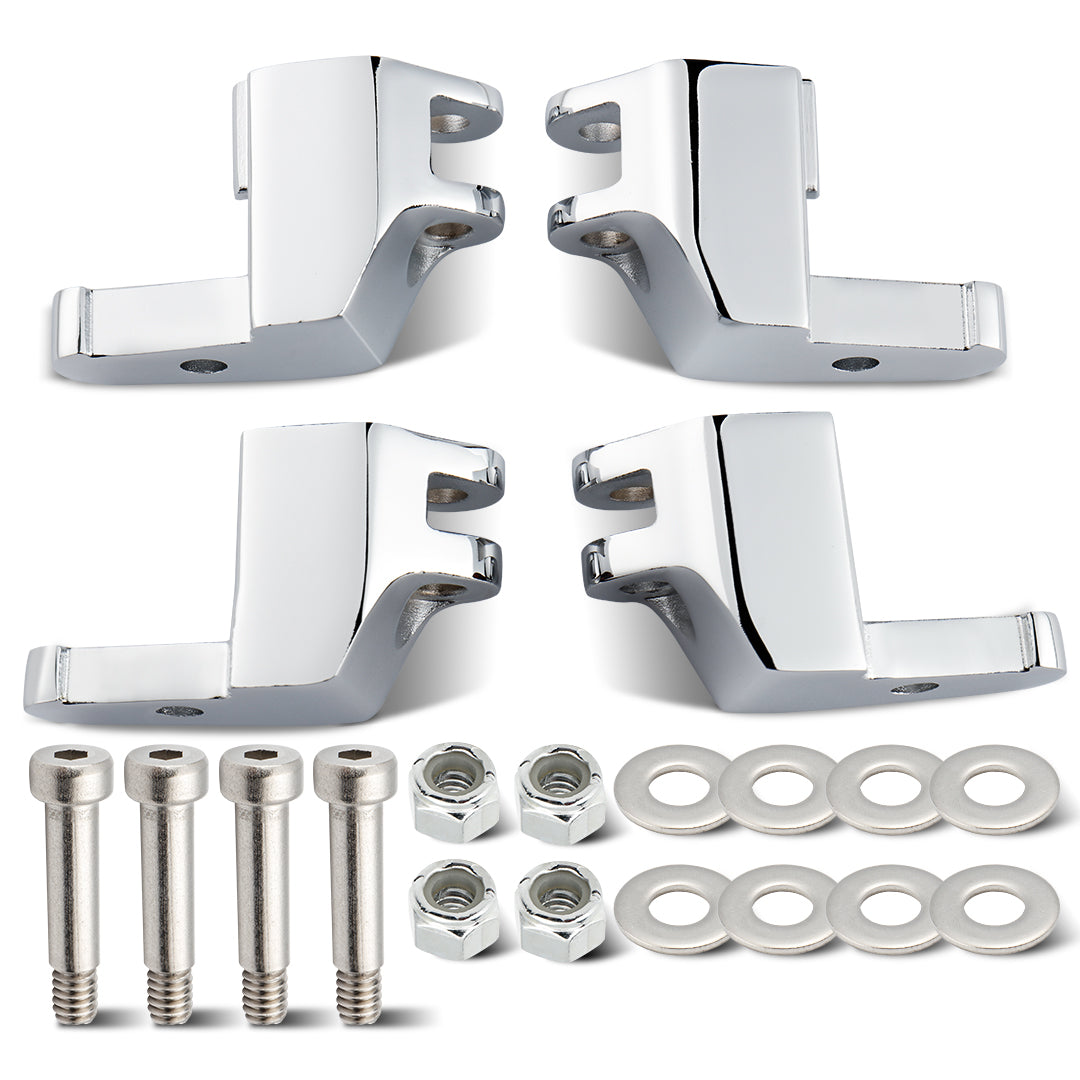 Driver Floorboard Relocation Brackets for Harley Touring 2017-2023