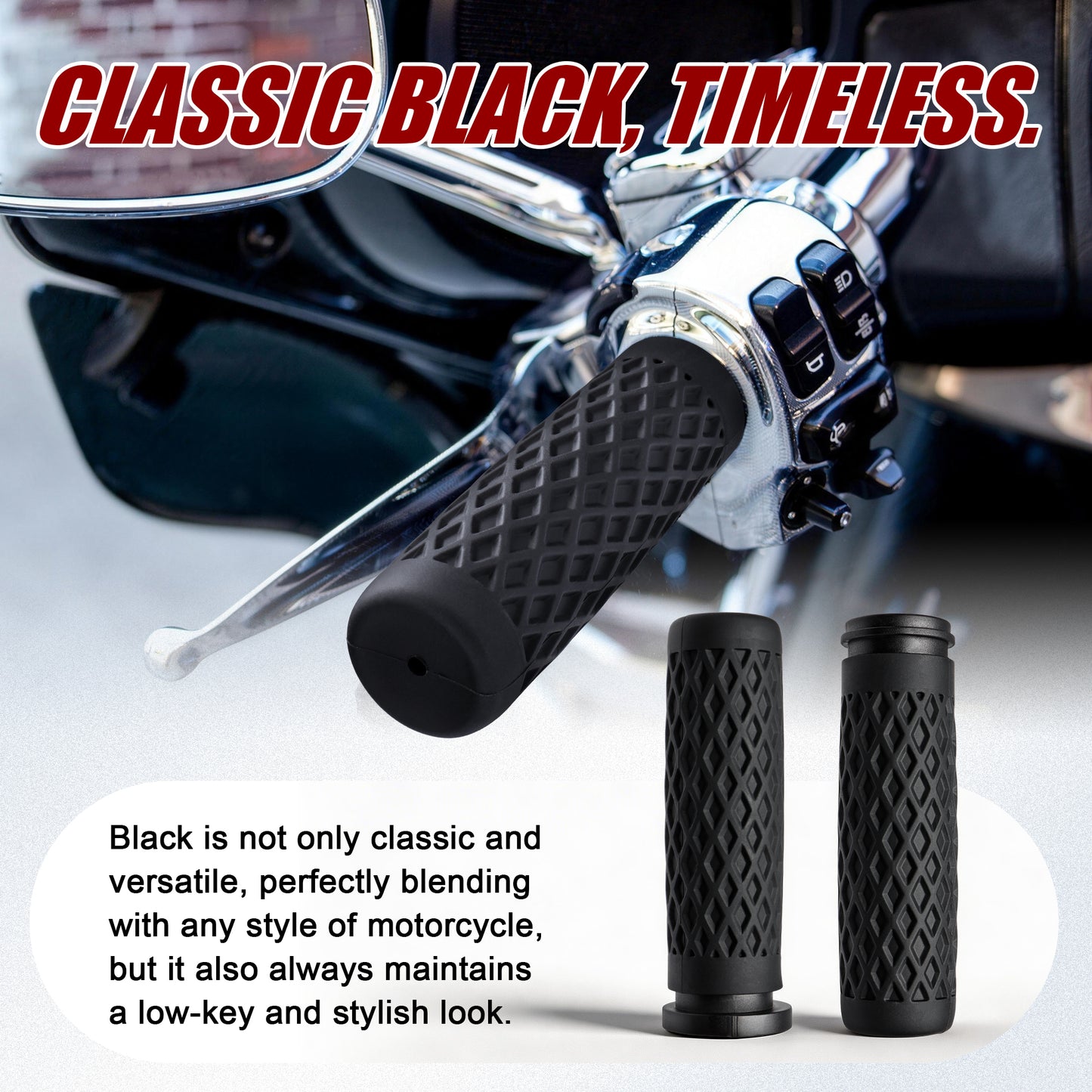 Electronic Throttle Handlebar Hand Grips for Harley Dyna Softail Touring 2008-Later