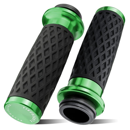 Electronic Throttle Handlebar Hand Grips with Front & Rear End Cap for Harley Dyna Softail Touring 2008-Later