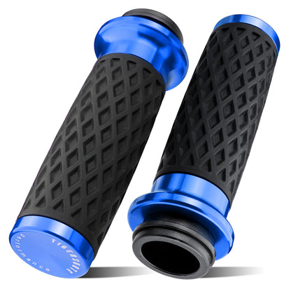 Electronic Throttle Handlebar Hand Grips with Front & Rear End Cap for Harley Dyna Softail Touring 2008-Later