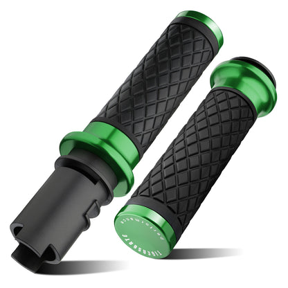 Electronic Throttle Handlebar Hand Grips with Front & Rear End Cap for Harley Softail Street/Road Glide 2023-Later