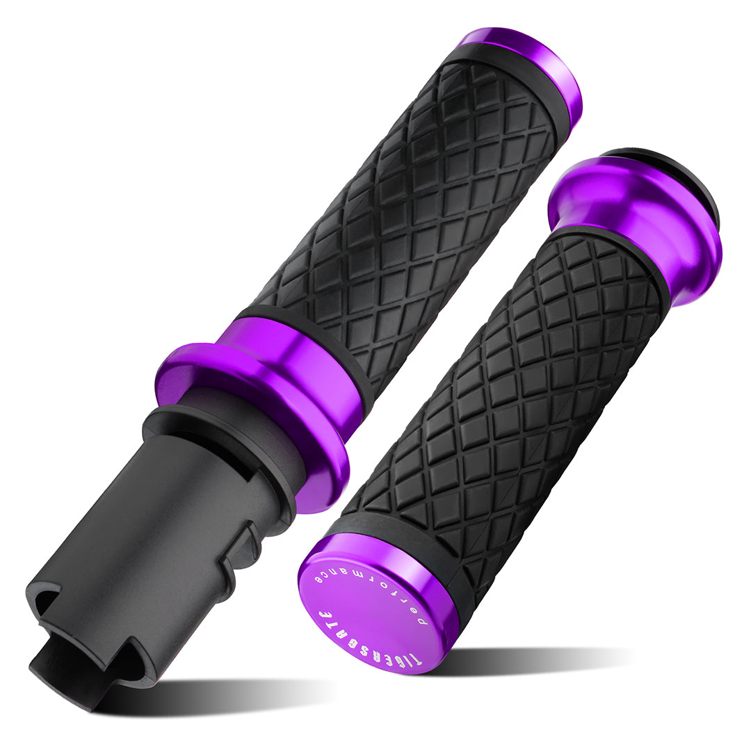 Electronic Throttle Handlebar Hand Grips with Front & Rear End Cap for Harley Softail Street/Road Glide 2023-Later