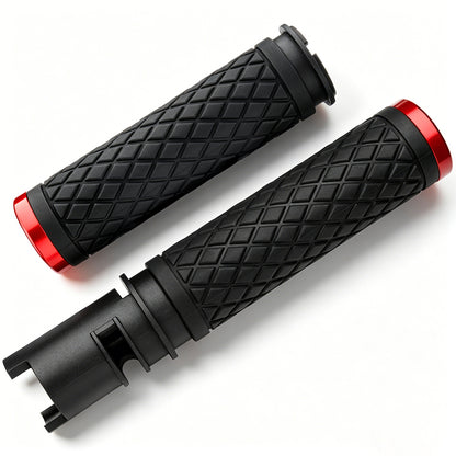 Electronic Throttle Handlebar Hand Grips with Rear End Cap for Harley Softail Street/Road Glide 2023-Later