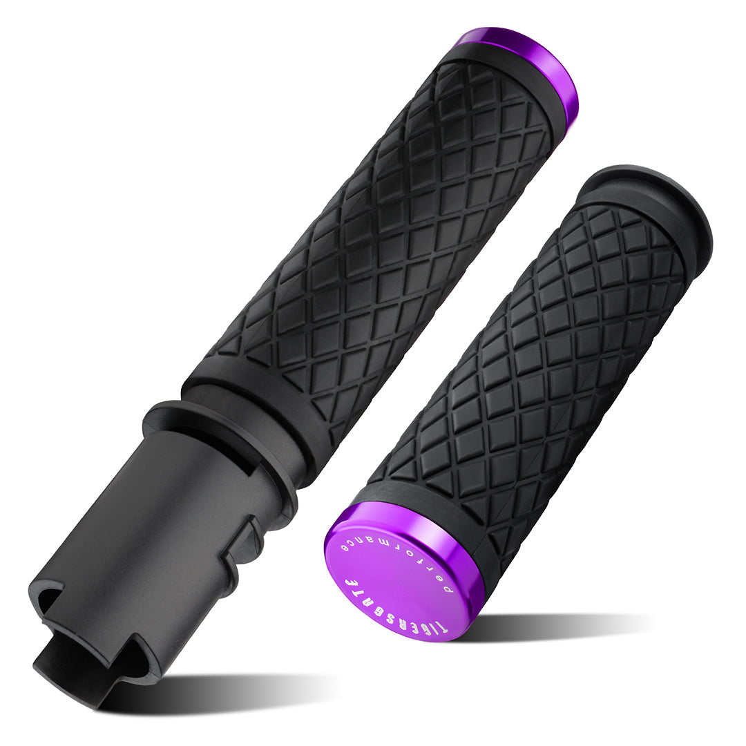 Electronic Throttle Handlebar Hand Grips with Rear End Cap for Harley Softail Street/Road Glide 2023-Later