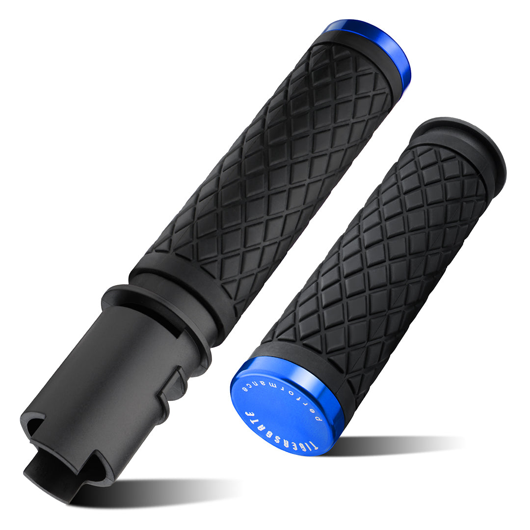 Electronic Throttle Handlebar Hand Grips with Rear End Cap for Harley Softail Street/Road Glide 2023-Later