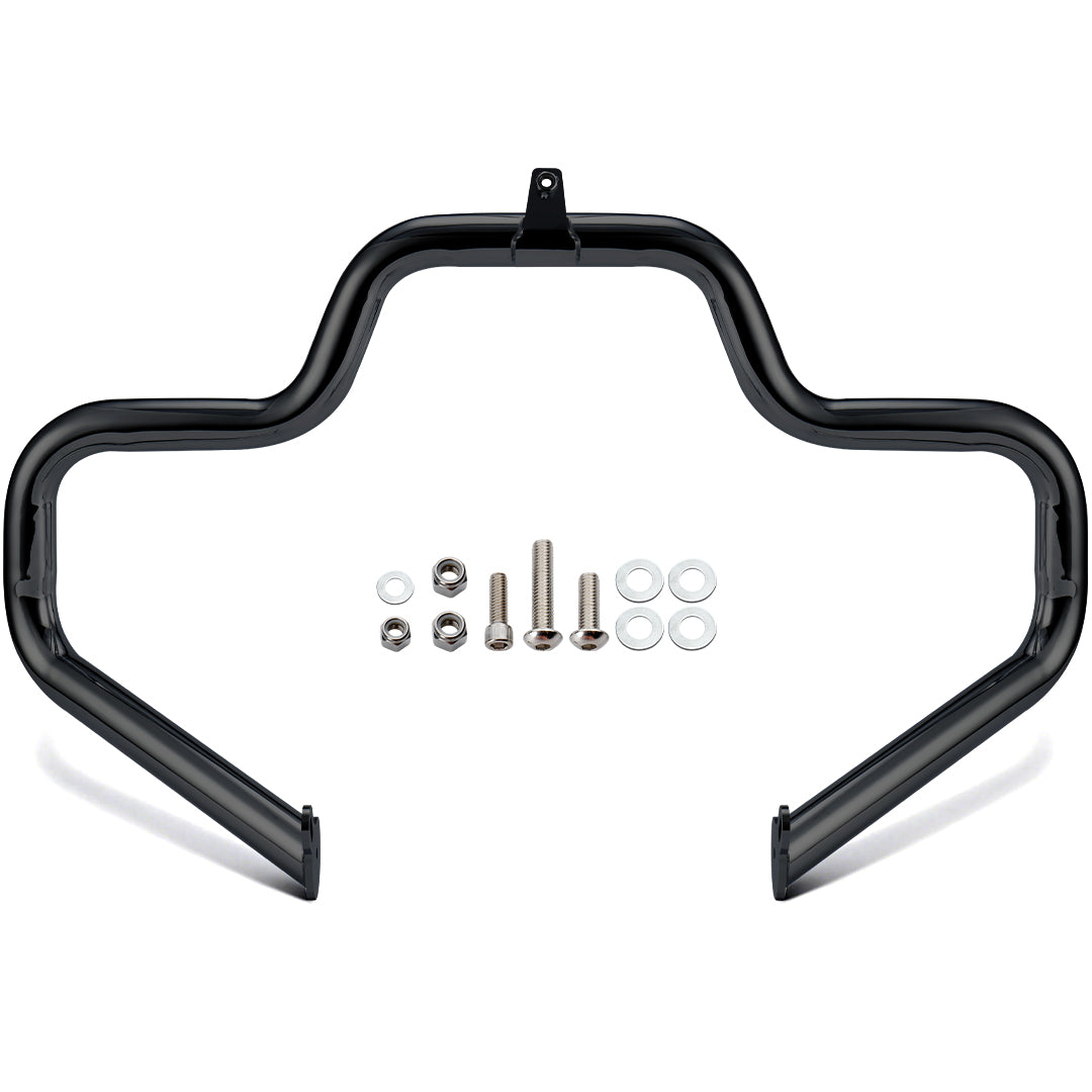 Meathook or Mustache Engine Guard Highway Crash Bar 1.5" Fat for 2009-Later Harley Touring