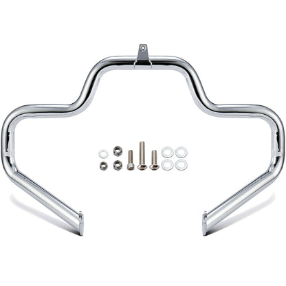 Meathook or Mustache Engine Guard Highway Crash Bar 1.5" Fat for 2009-Later Harley Touring