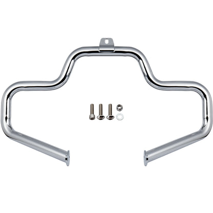 Meathook or Mustache Engine Guard Highway Crash Bar 1.5" Fat for 2000-2017 Harley Softail