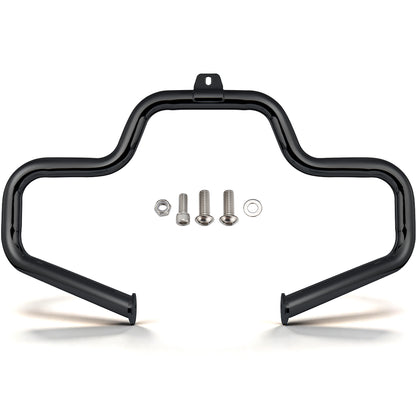 Meathook or Mustache Engine Guard Highway Crash Bar 1.5" Fat for 2000-2017 Harley Softail