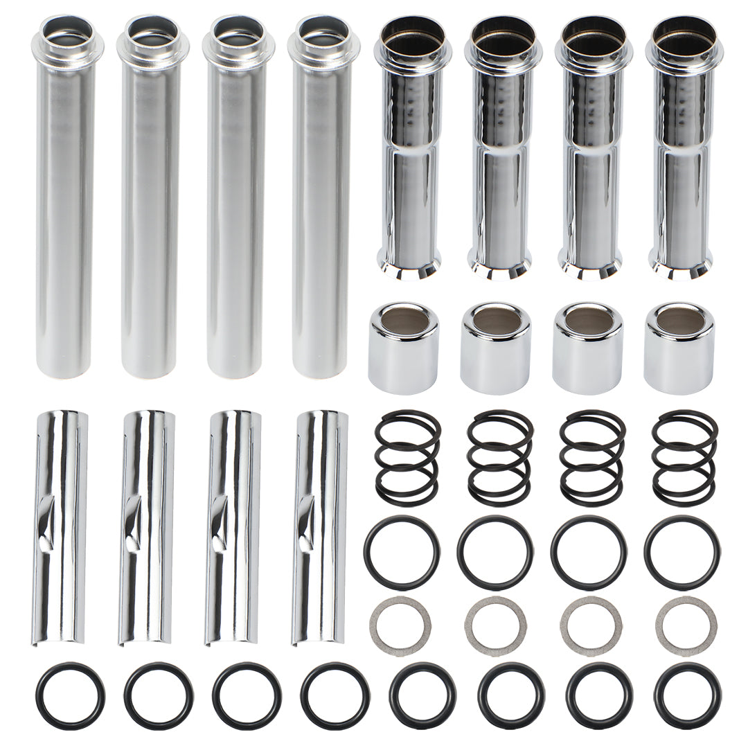 EVO Pushrod Covers Kit for Harley Evolution 1984-1999 Softail Dyna FXR Touring Models