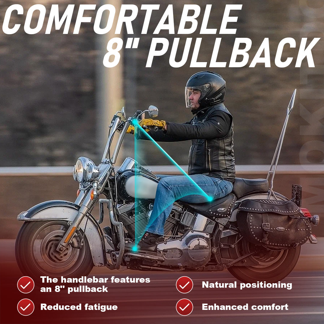 For Harley 1996-2006 Pre-wired Handlebar with Switch Control Kit