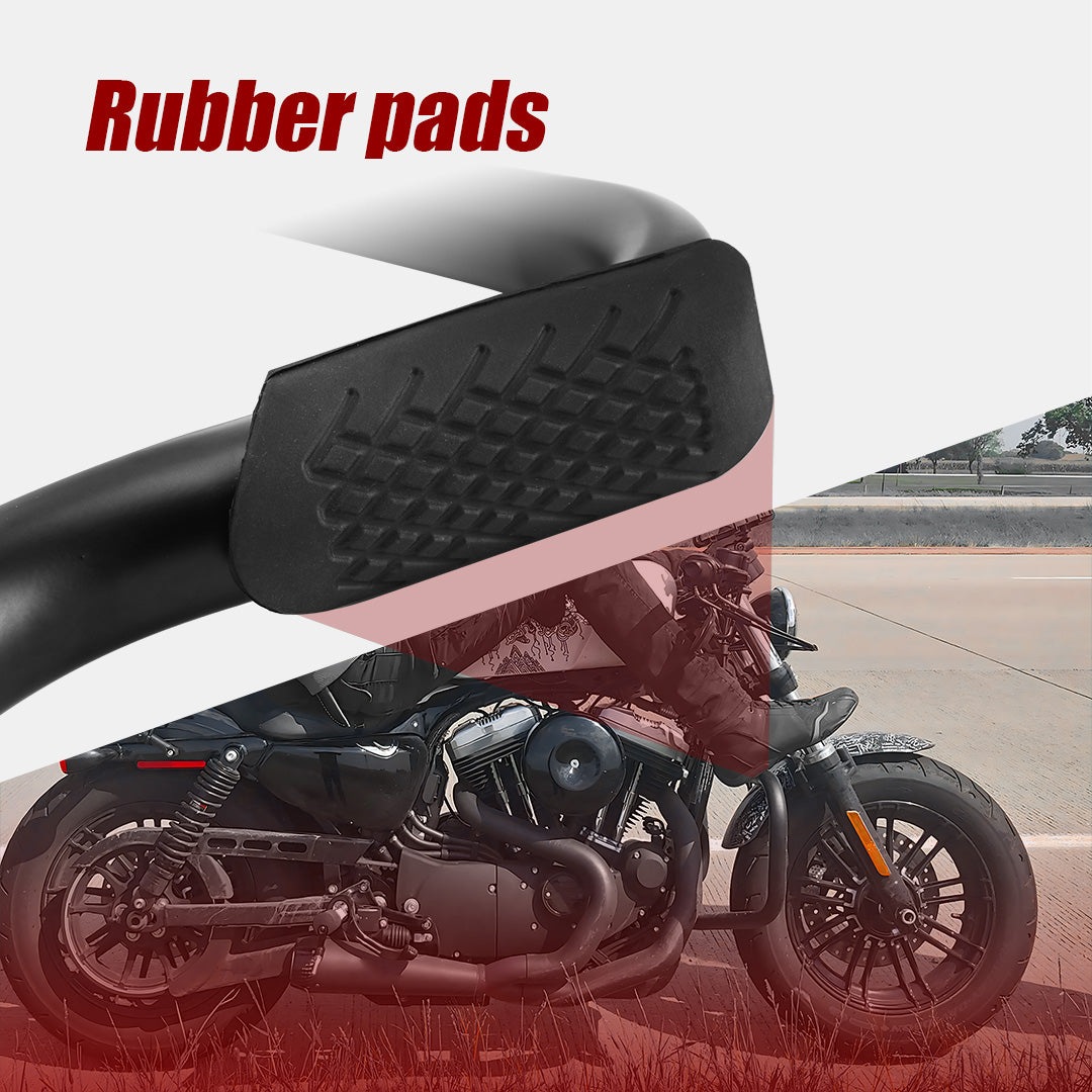 For Harley 2004-Later Sportster 1.25 inch Mustache Crash Bar