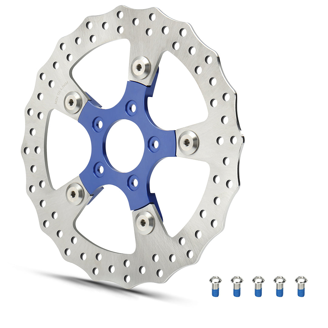 For Harley 2006-2017 Dyna/Softail 11.8 Inch Front Brake Disc Rotors