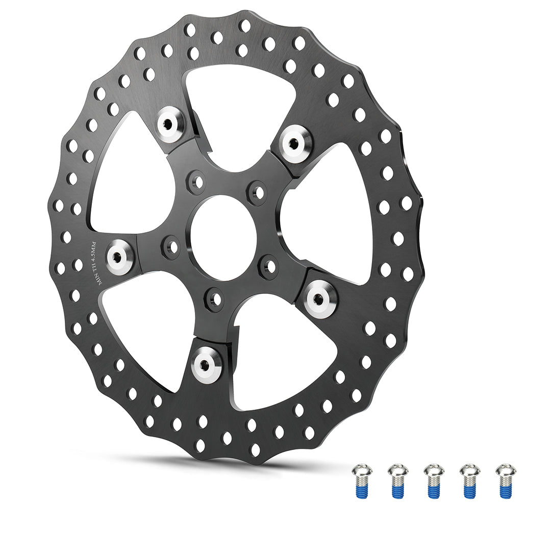 For Harley 2006-2017 Dyna/Softail 11.8 Inch Front Brake Disc Rotors