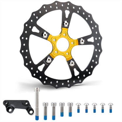 For Harley 2006-2017 Dyna/Softail 14 Inch Front Brake Disc Rotors