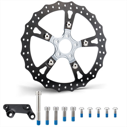 For Harley 2006-2017 Dyna/Softail 14 Inch Front Brake Disc Rotors