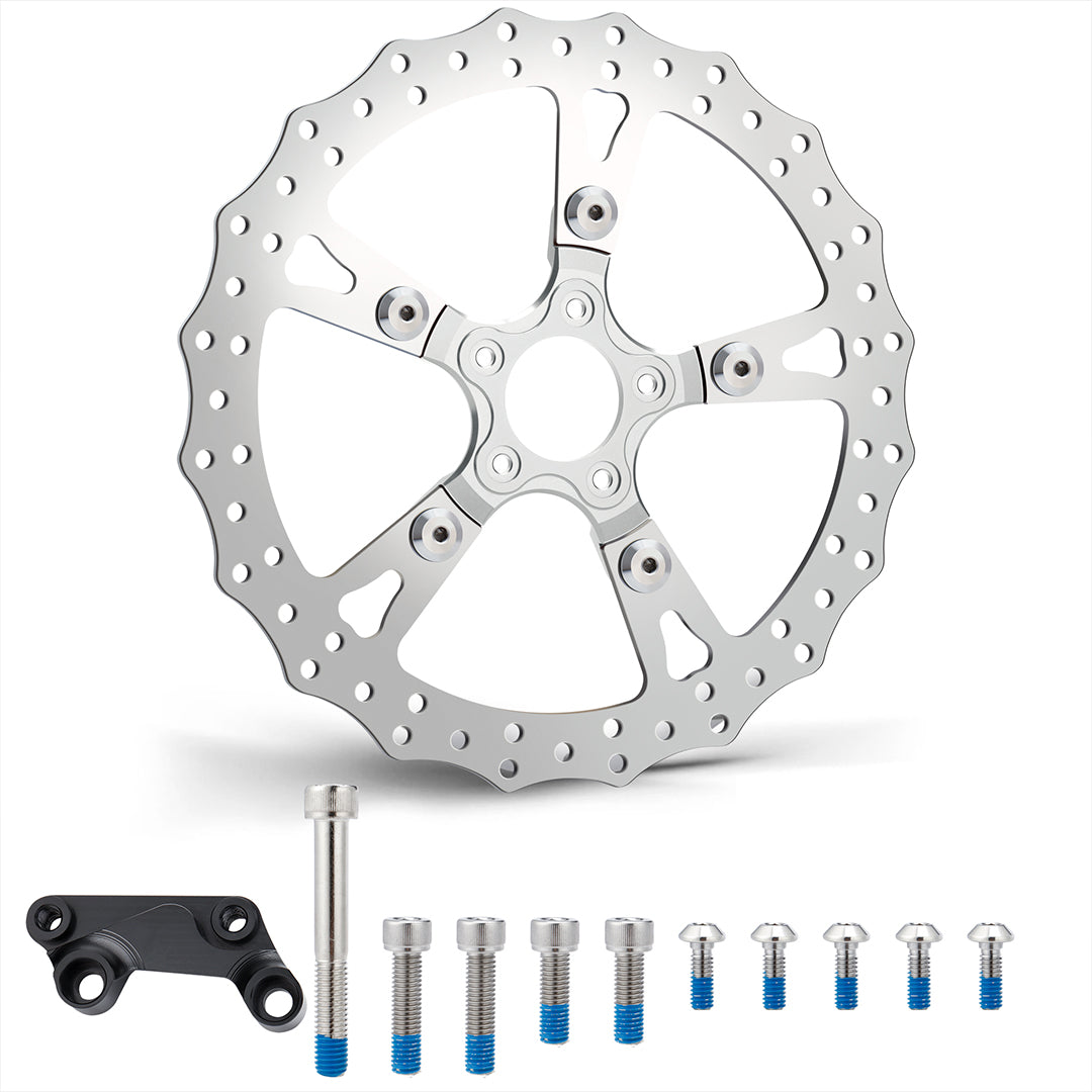 For Harley 2006-2017 Dyna/Softail 14 Inch Front Brake Disc Rotors