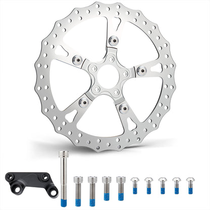 For Harley 2006-2017 Dyna/Softail 14 Inch Front Brake Disc Rotors