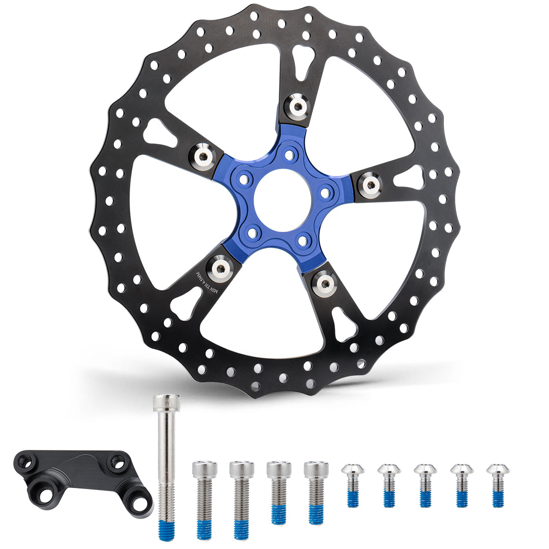 For Harley 2006-2017 Dyna/Softail 14 Inch Front Brake Disc Rotors