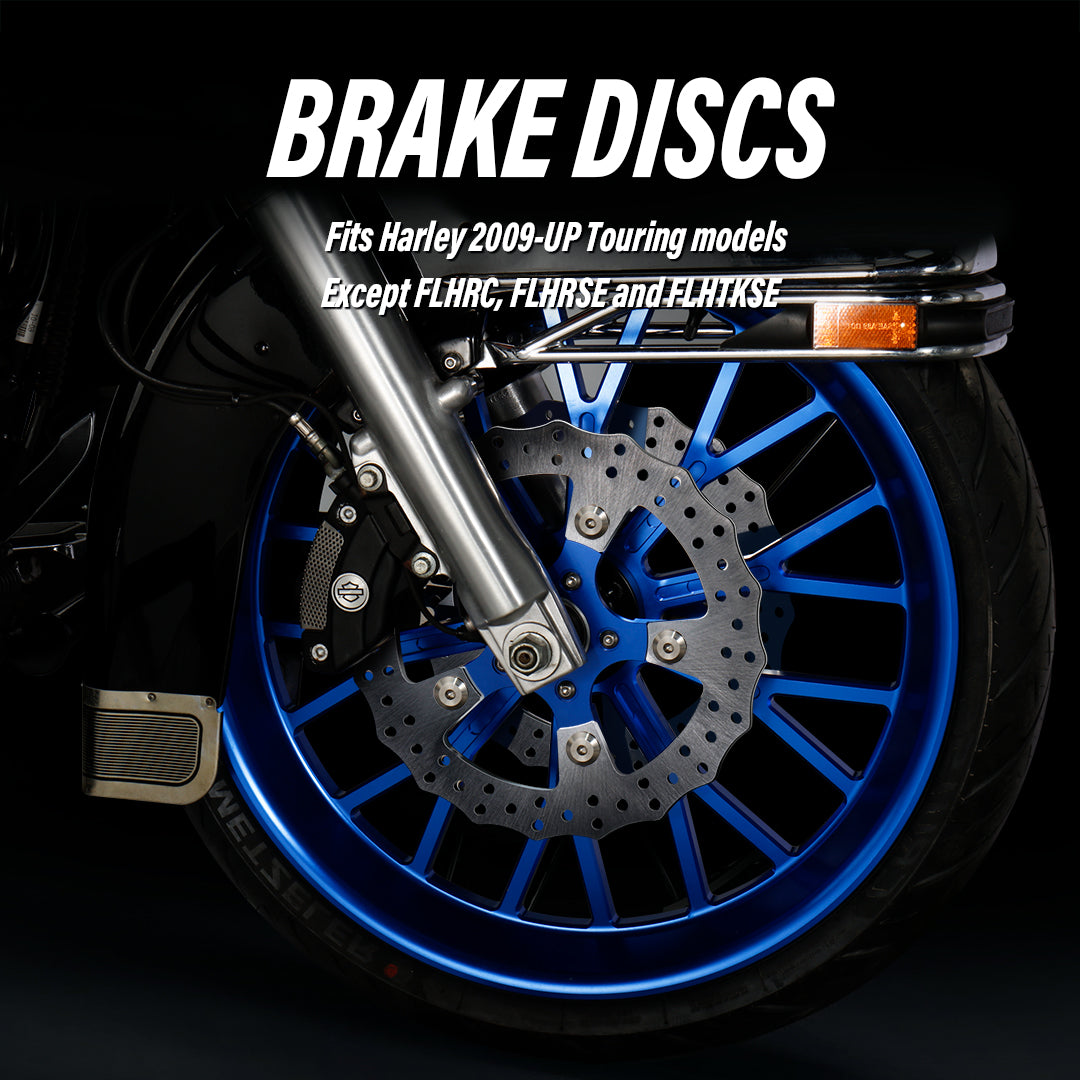 For Harley 2009-Later Touring models 11.8 Inch Front Brake Disc Rotors