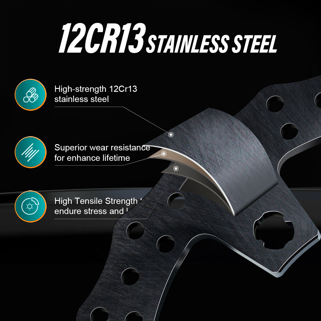 For Harley 2009-Later Touring models 11.8 Inch Front Brake Disc Rotors