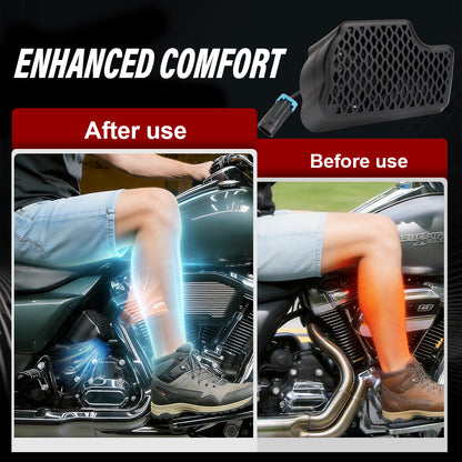 For Harley 2017-Later Touring CoolFlow Fan Oil Cooler