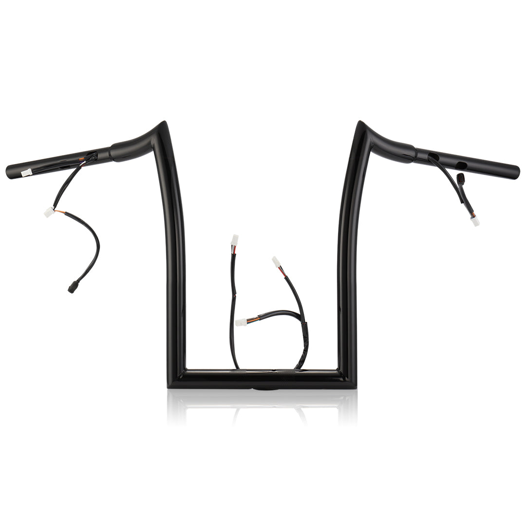 For Harley Road Glide 2023-Later Meathook Prewired Handlebars with CAN-Bus & TBW Wires