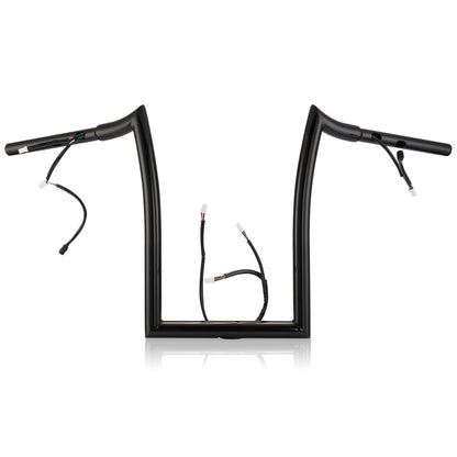 For Harley Road Glide 2023-Later Meathook Prewired Handlebars with CAN-Bus & TBW Wires