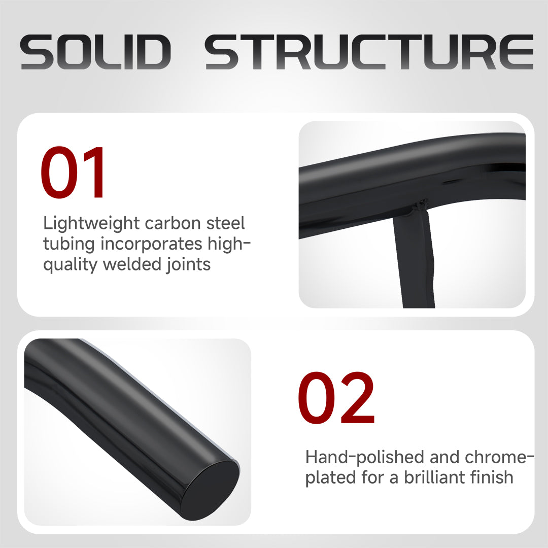 Trunk Guard Rear Bumper Crash Bar Protector for 2009-Later Harley Touring