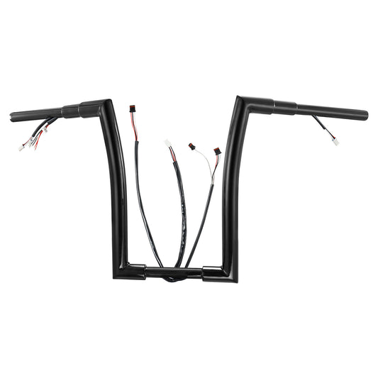 For Harley Road King 2016-2023 Pre-wired Handlebars with Can-Bus & TBW Wires Kit