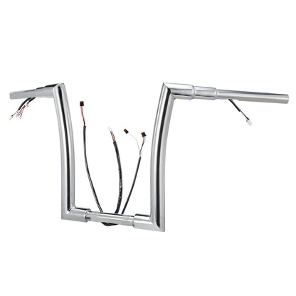 For Harley Road King 2016-2023 Pre-wired Handlebars with Can-Bus & TBW Wires Kit
