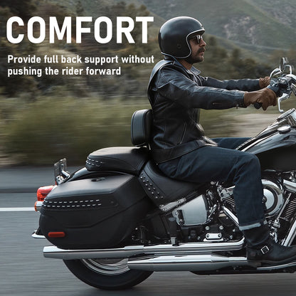 For Harley Softail 2007-2017 Driver PU Backrest