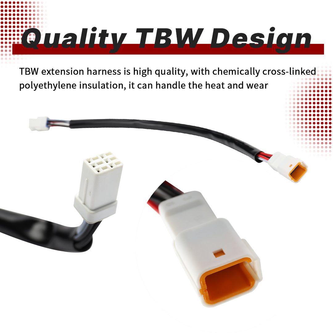 For Harley Softail 2016-2017 Extended Cable Kit with Throttle Clutch Brake Line CAN-Bus Front Turn Signal Wires fit ABS Models