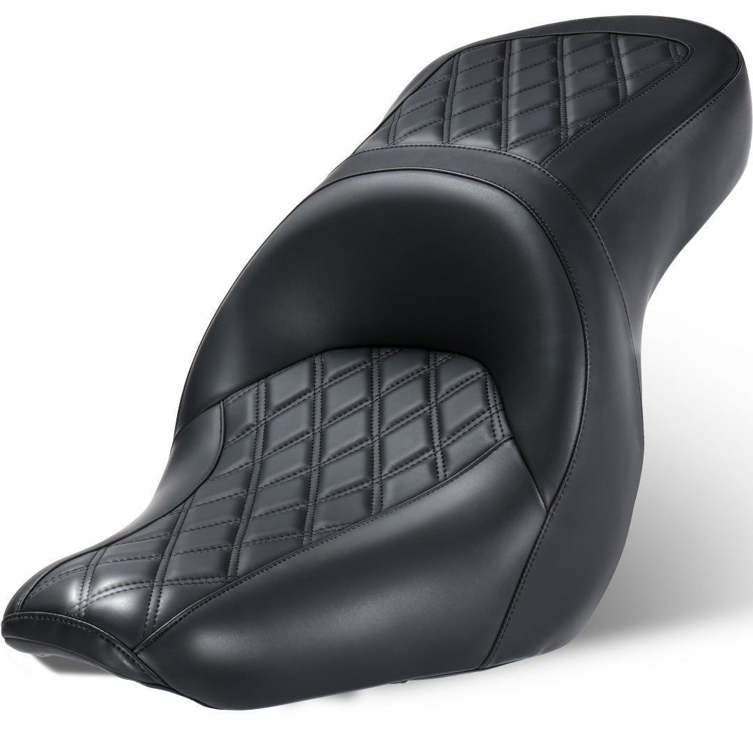 For Harley Softail 2018-Later One-Piece Driver Passenger Seat