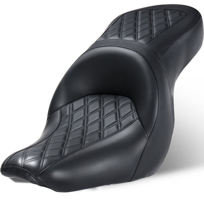 For Harley Softail 2018-Later One-Piece Driver Passenger Seat