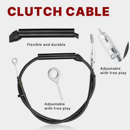 For Harley Softail 2020-2025 Cable Extension Kit with Clutch Brake Line Electronic Throttle TBW CAN-Bus Wire