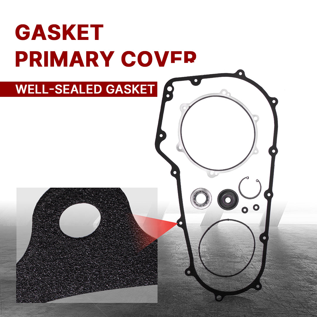 For Harley Softail/Dyna 2006-2017 Twin Cam Primary Cover Gasket & Inner Primary Bearing Seal Kit