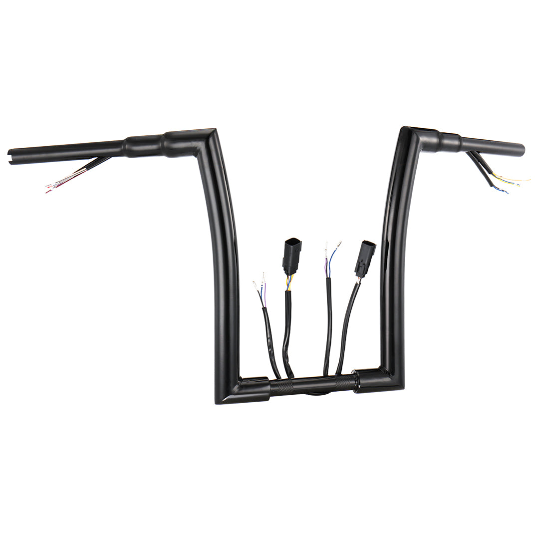 For Harley Softail/Dyna/Sportster 2007-2013 Prewired Handlebars with CAN-Bus and Turn Signal Wire Harness