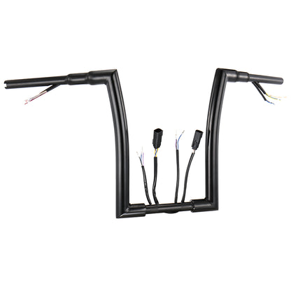 For Harley Softail/Dyna/Sportster 2007-2013 Prewired Handlebars with CAN-Bus and Turn Signal Wire Harness