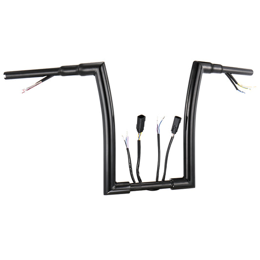 For Harley Softail/Dyna/Sportster 2007-2013 Prewired Handlebars with CAN-Bus and Turn Signal Wire Harness