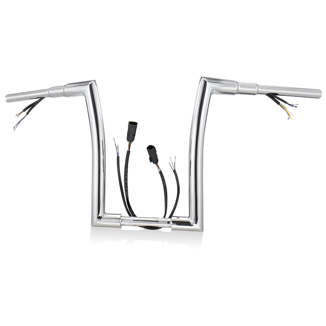 For Harley Softail/Dyna/Sportster 2007-2013 Prewired Handlebars with CAN-Bus and Turn Signal Wire Harness