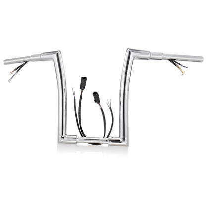 For Harley Softail/Dyna/Sportster 2007-2013 Prewired Handlebars with CAN-Bus and Turn Signal Wire Harness