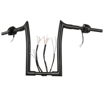 For Harley Softail/Dyna/Sportster/Road King 1996-2006 Meathook Prewired Handlebars