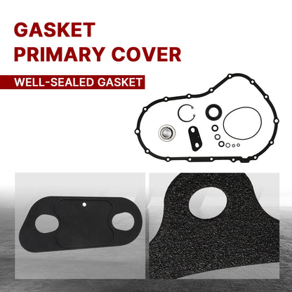 For Harley Sportster XL 2008-2020 Primary Cover Gasket & Inner Primary Bearing Seal Kit